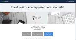 Desktop Screenshot of happyzen.com