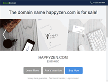 Tablet Screenshot of happyzen.com